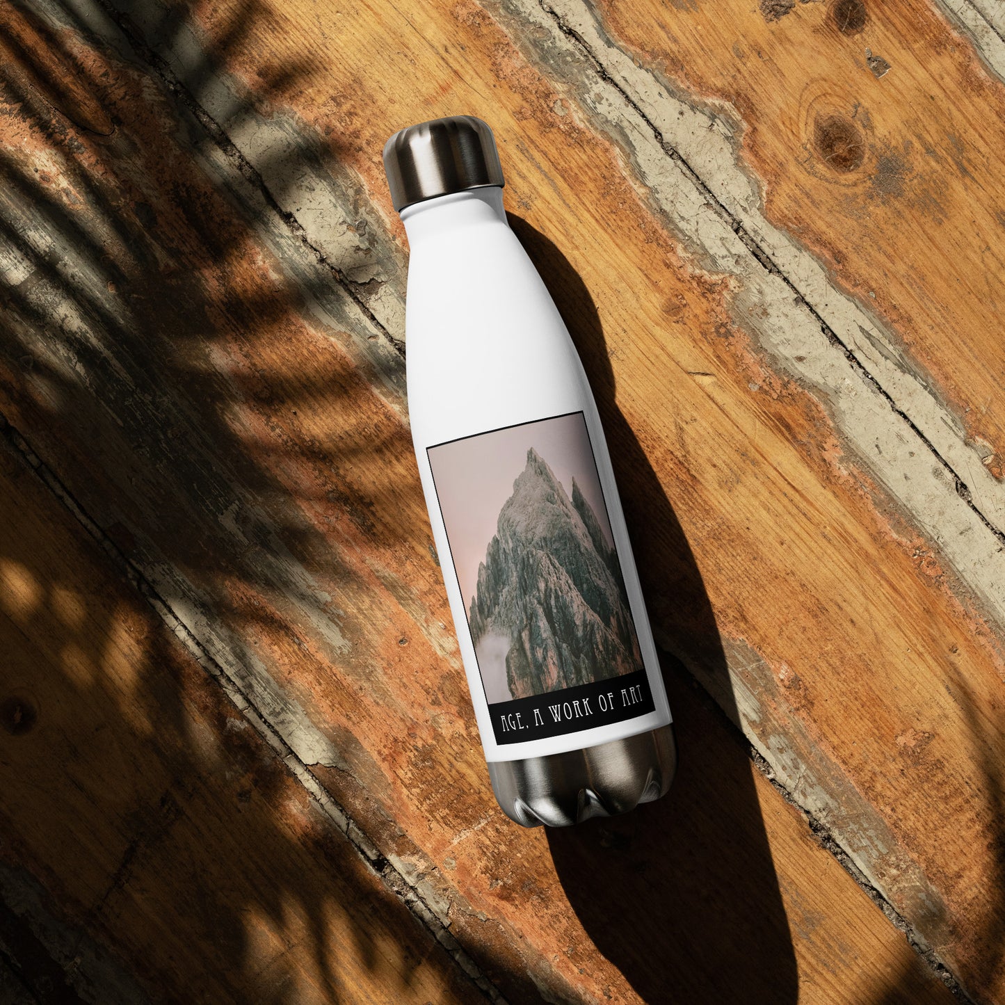 Age, A Work of Art – Stainless Steel Water Bottle