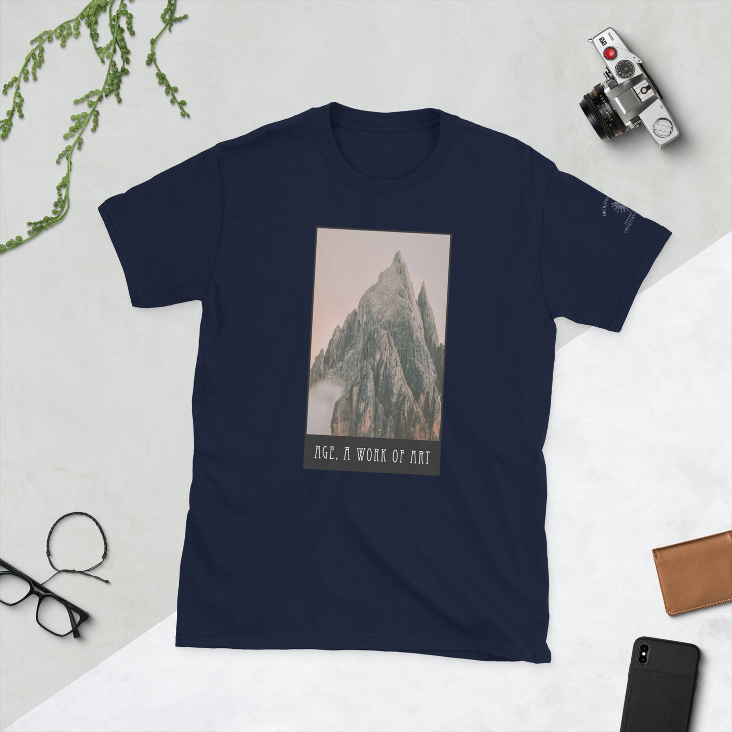 Age, A Work of Art – Short-Sleeve Soft-style Unisex T-Shirt