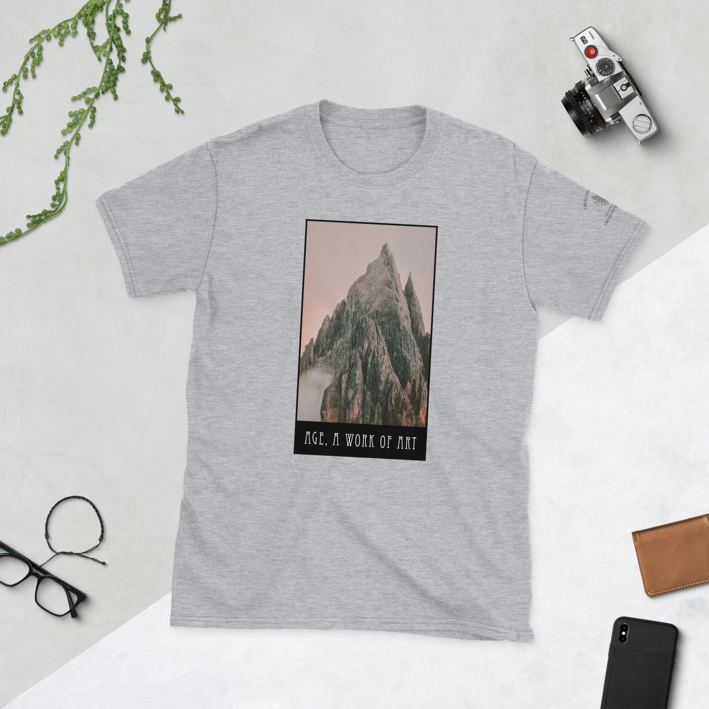 Age, A Work of Art – Short-Sleeve Soft-style Unisex T-Shirt