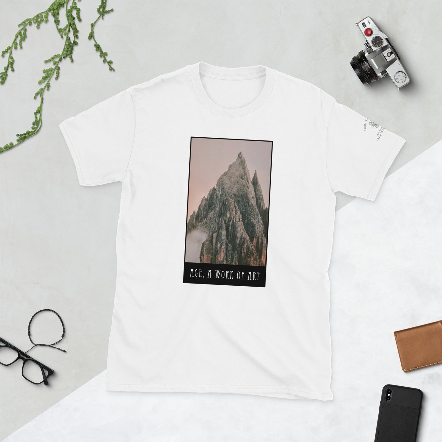 Age, A Work of Art – Short-Sleeve Soft-style Unisex T-Shirt