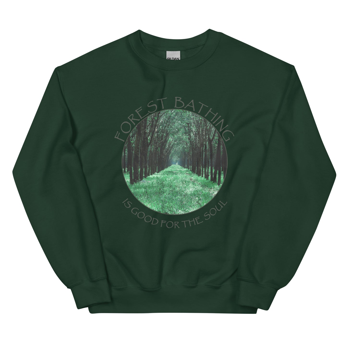 Forest Bathing is Good for the Soul – Cozy Unisex Sweatshirt