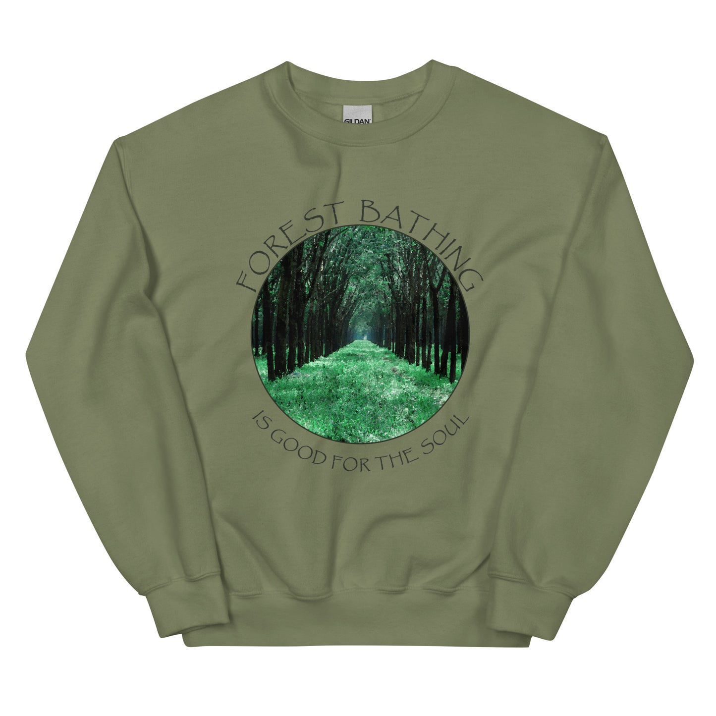 Forest Bathing is Good for the Soul – Cozy Unisex Sweatshirt