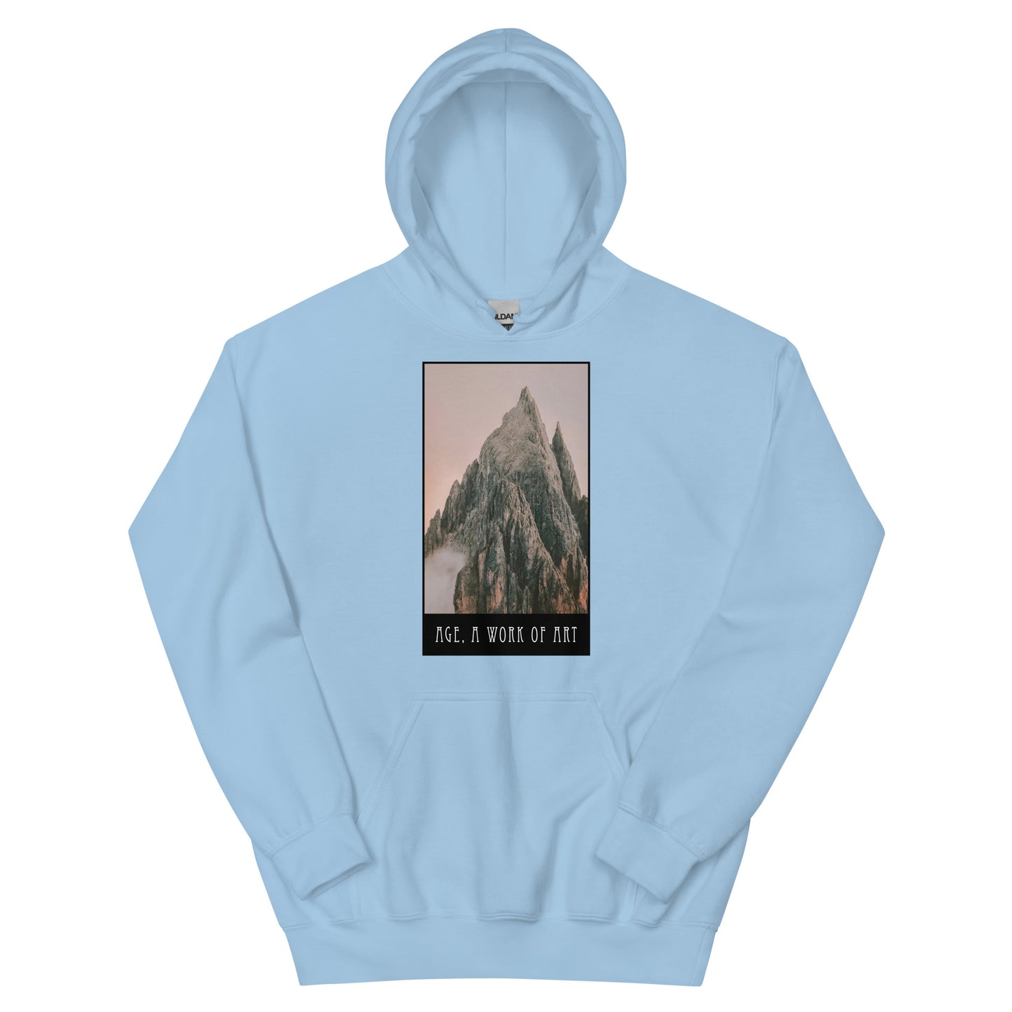 Age, A Work of Art – Cozy Unisex Hoodie