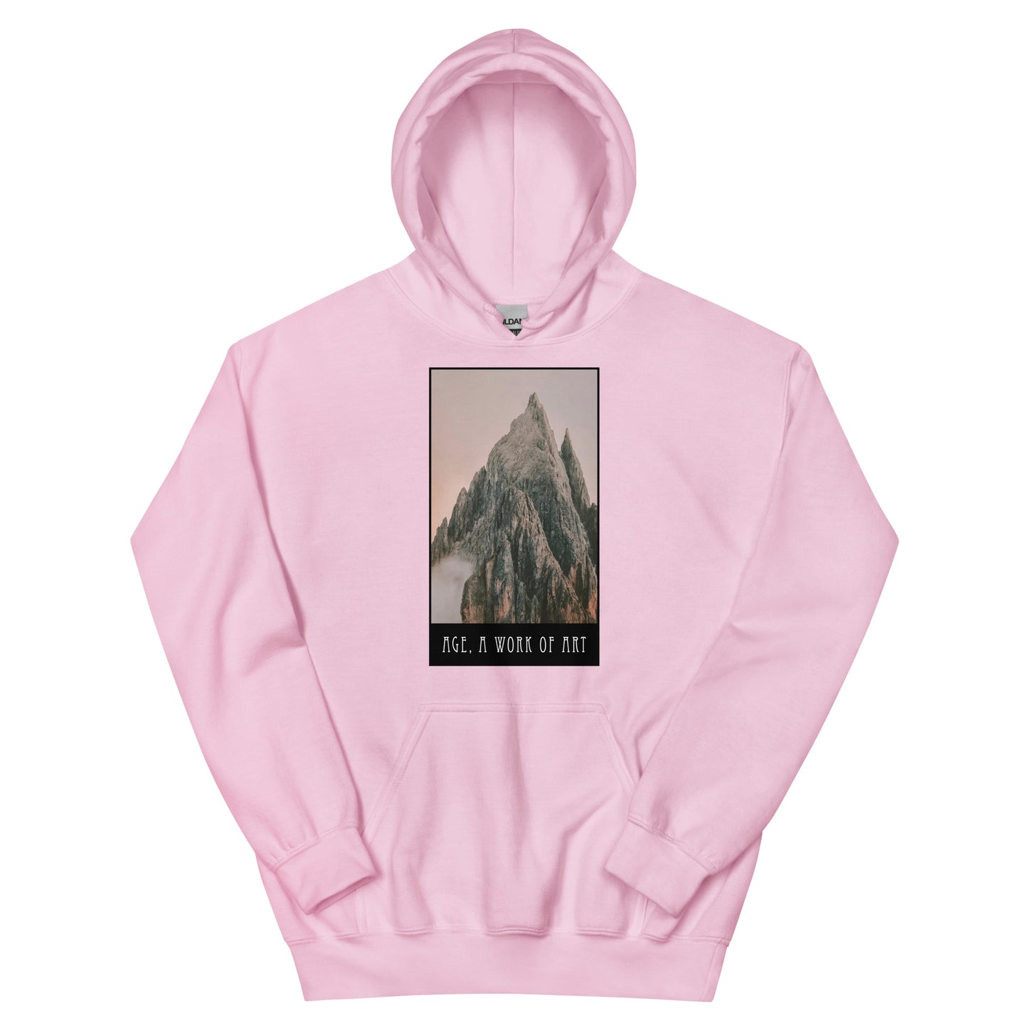 Age, A Work of Art – Cozy Unisex Hoodie