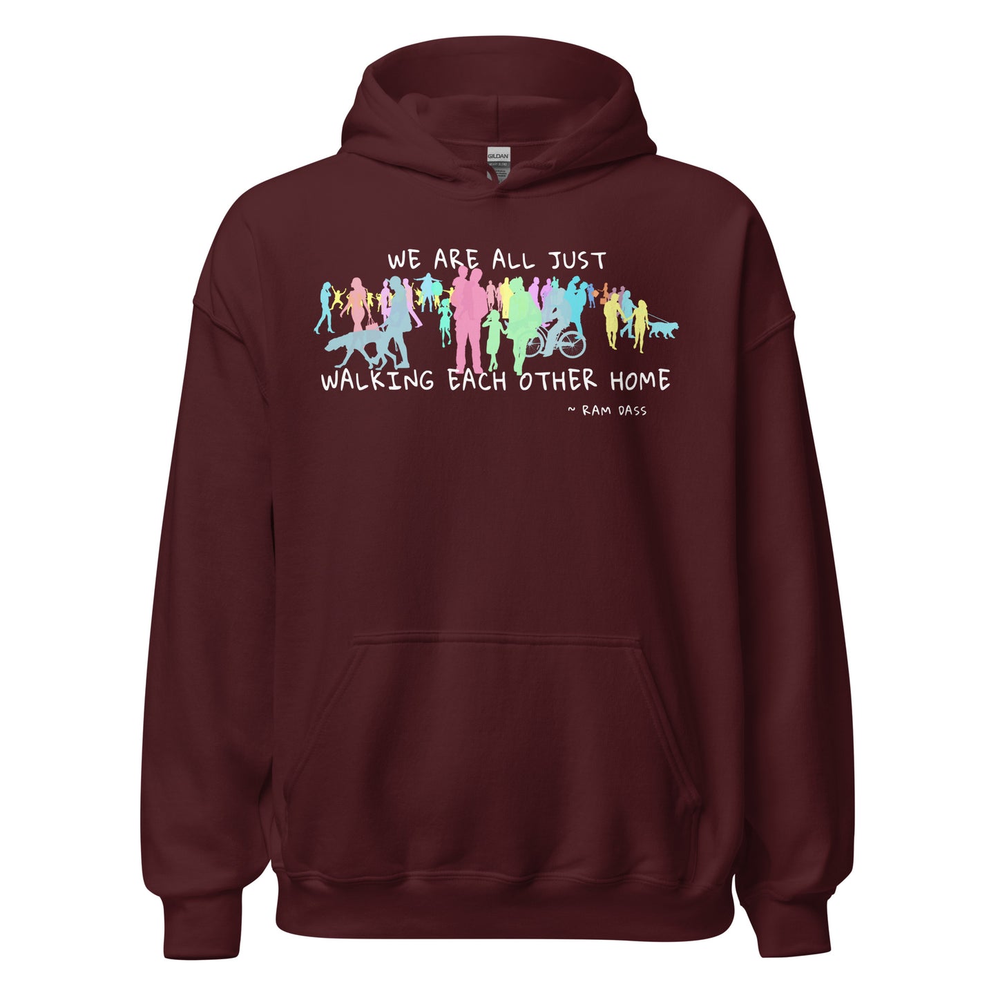 We Are All Just Walking Each Other Home - Unisex Hoodie