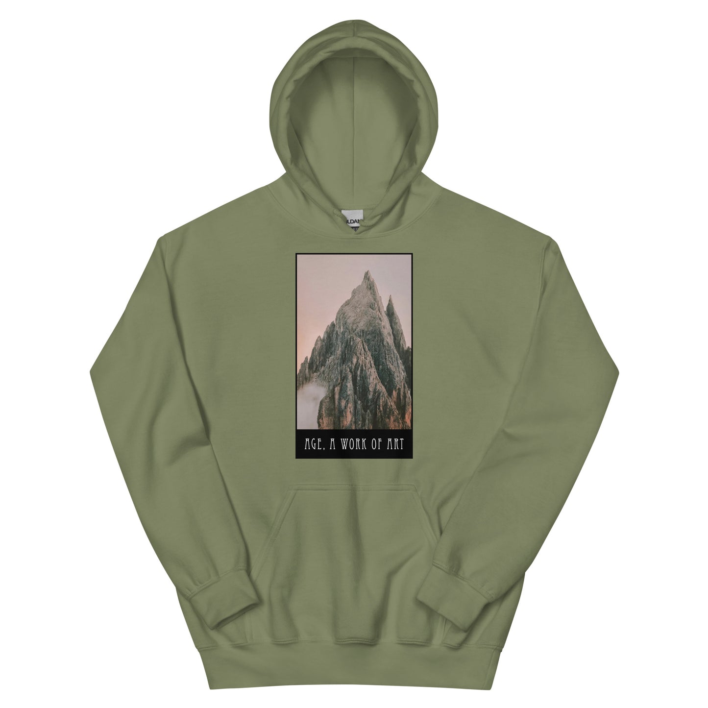 Age, A Work of Art – Cozy Unisex Hoodie