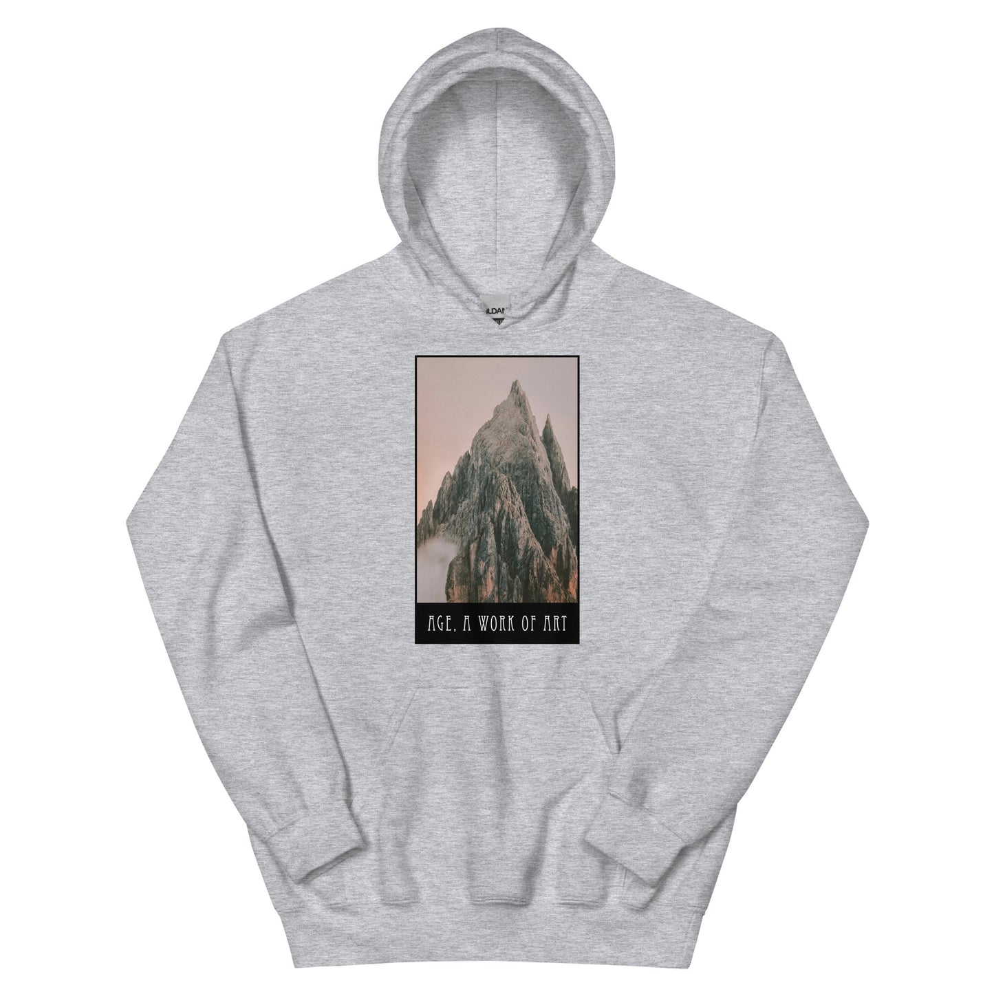 Age, A Work of Art – Cozy Unisex Hoodie