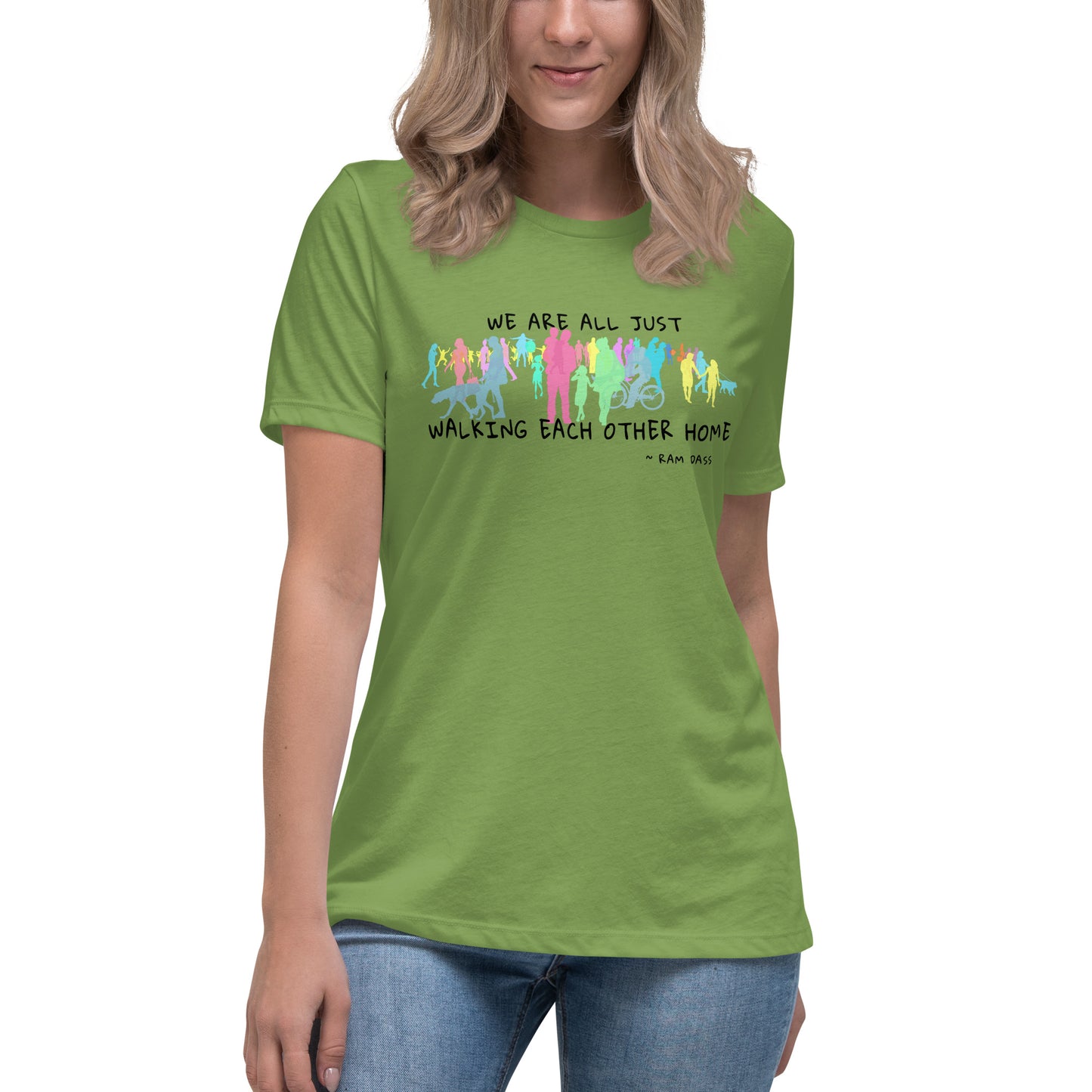 We Are All Just Walking Each Other Home - Women's Relaxed T-Shirt