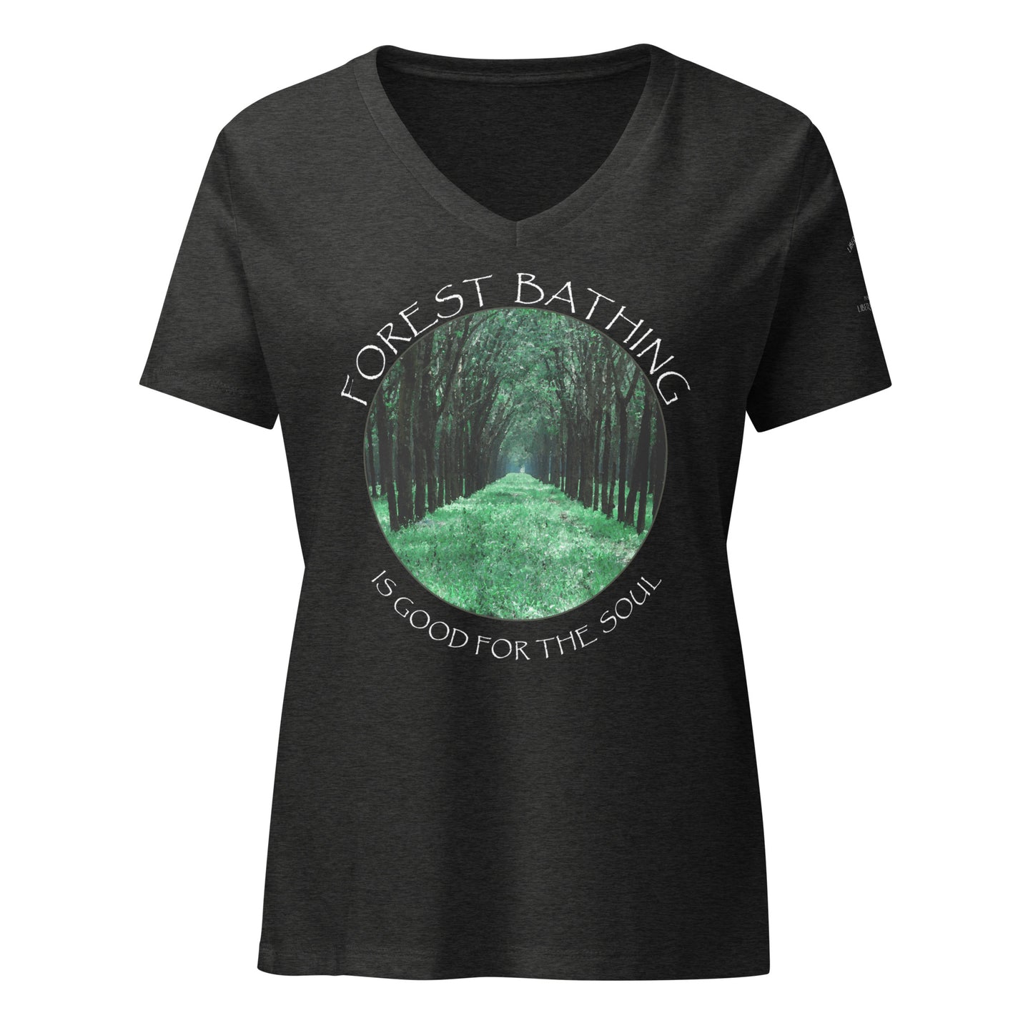 Forest Bathing is Good for the Soul – Women’s V-Neck T-Shirt