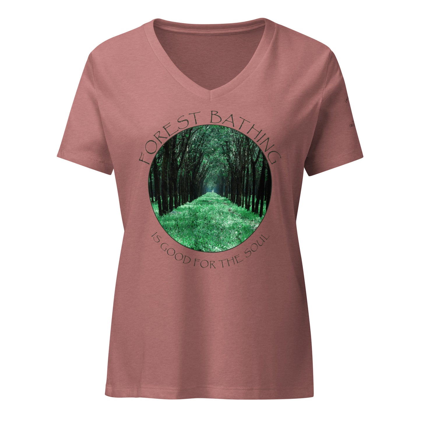 Forest Bathing is Good for the Soul – Women’s V-Neck T-Shirt