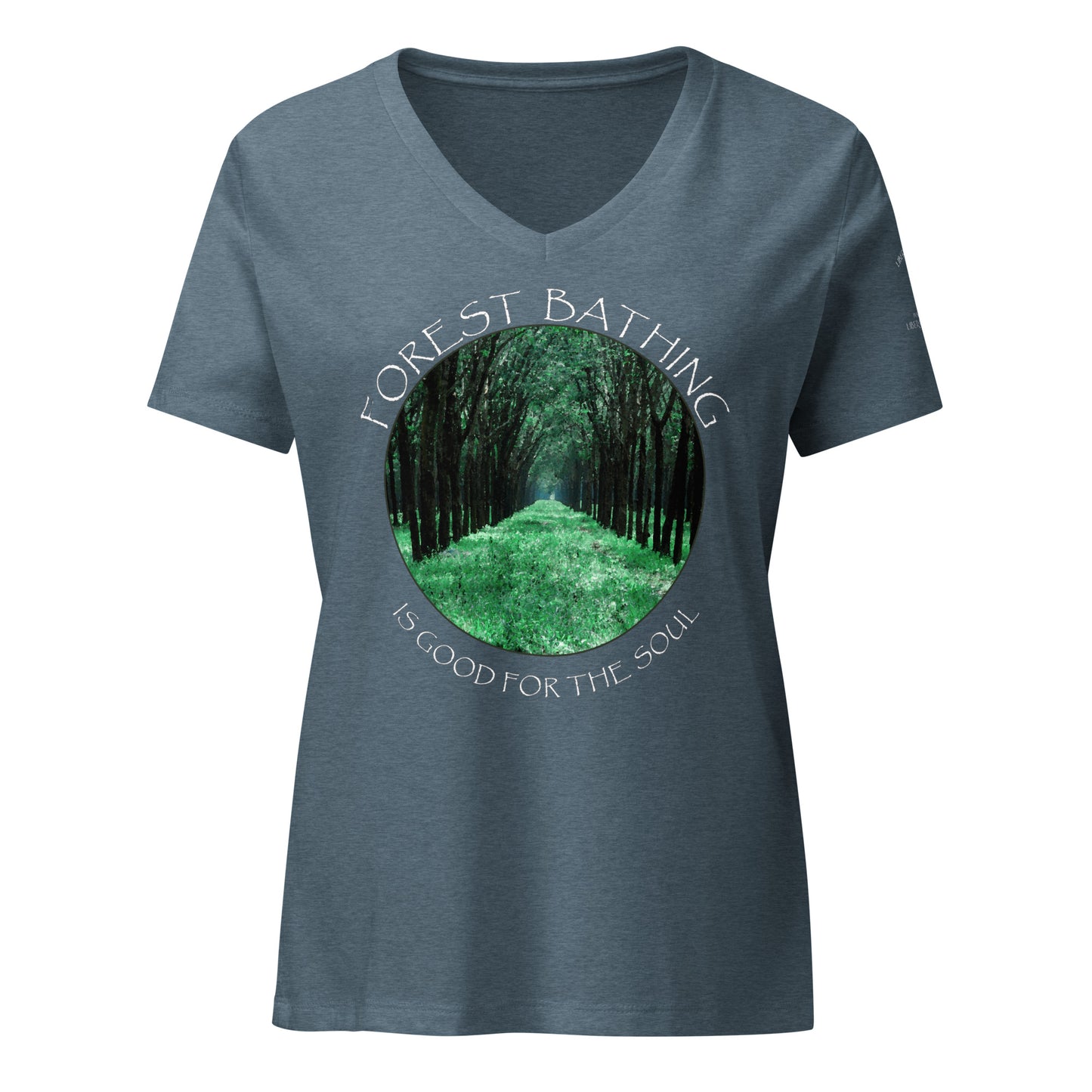 Forest Bathing is Good for the Soul – Women’s V-Neck T-Shirt