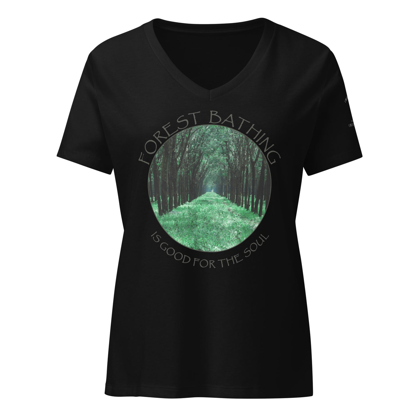 Forest Bathing is Good for the Soul – Women’s V-Neck T-Shirt