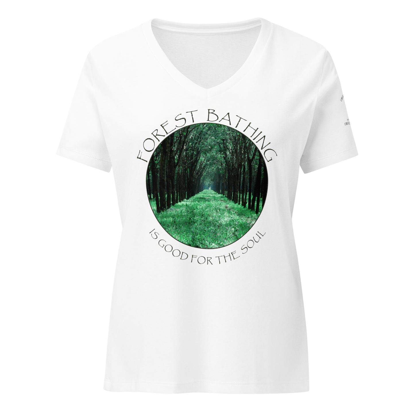 Forest Bathing is Good for the Soul – Women’s V-Neck T-Shirt